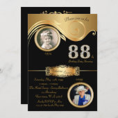 Invitation quatre-vingt-dix-huitième, femme (Devant / Derrière)