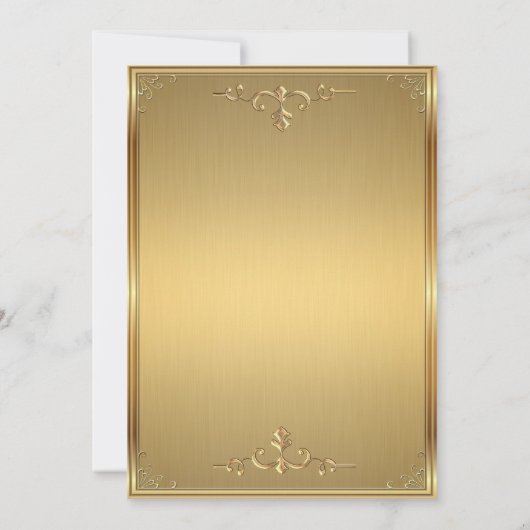 Invitation quatre-vingt-dix-septième, fête d'anniversaire (Dos)