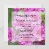 Invitation Quatre-vingt-dixième fête d'anniversaire de fleurs (Devant)