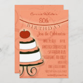 Invitation quatre-vingtième - quatre-vingt-dix-neuvième (Devant / Derrière)