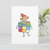 Invitation Quatre-vingts Anniversaire (Debout devant)