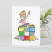 Invitation Quatre-vingts Anniversaire (Debout devant)