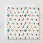 Invitation Quatrième d'invitation de célébration de juillet (Dos)