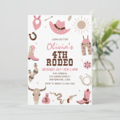Invitation Quatrième rodéo rose Occident 4e anniversaire (Debout devant)
