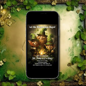 Invitation Que les Shenanigans commencent la fête de la Saint