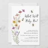 Invitation Que va révéler le genre Baby Bee (Devant)