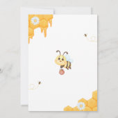 Invitation Que va révéler le genre Baby Bee (Dos)