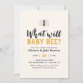 Invitation Que va révéler le genre Baby Bee (Devant)