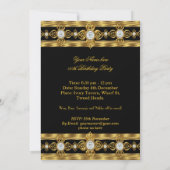 Invitation Queen King Prince Royal Gold Diamond Party (Dos)