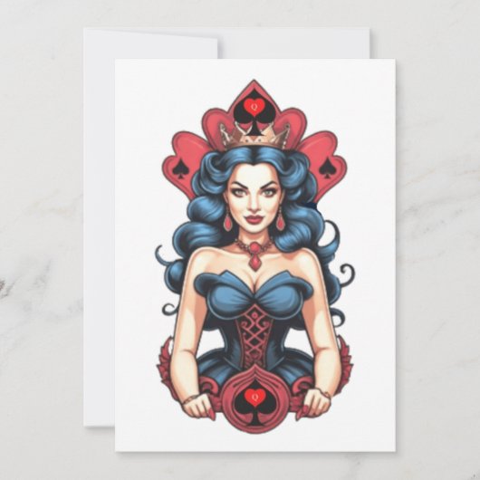 Invitation Queen of Spades Thunder_Cove (Devant)