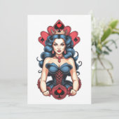 Invitation Queen of Spades Thunder_Cove (Debout devant)