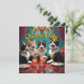 Invitation Queens only! (Debout devant)