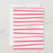 Invitation Quel âge avait la mariée Derby Casquette rose jeu  (Dos)