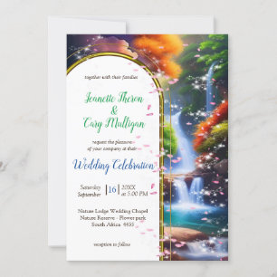 Invitation Quel monde merveilleux dans lequel je vis