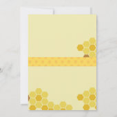 Invitation Quel sera le Baby shower de révélation de genre ? (Dos)