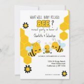Invitation Quel sera le bébé à la fête révélatrice (Devant)