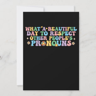 Invitation Quelle belle journée pour respecter le pro des aut