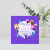 Invitation Quelle surprise ! (Debout devant)