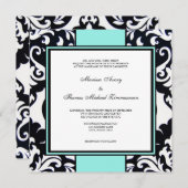 Invitation Quelque chose de bleu (Devant / Derrière)