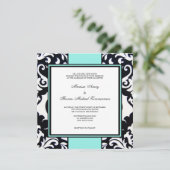 Invitation Quelque chose de bleu (Debout devant)