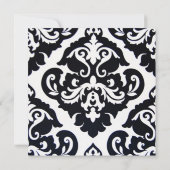 Invitation Quelque chose de bleu (Dos)