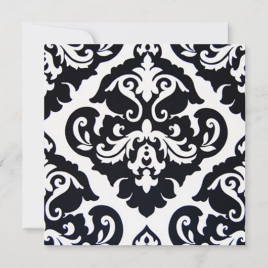 Invitation Quelque chose de bleu (Dos)