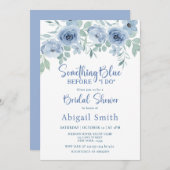 INVITATION QUELQUE CHOSE DE BLEU AVANT DE FAIRE DE LA FÊTE DE (Devant / Derrière)