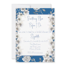 Quelque chose de bleu avant de faire Fête des mari