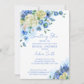 Invitation Quelque chose de bleu avant de faire nuptiale douc (Devant)