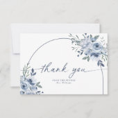 Invitation Quelque chose de bleu Fête des mariées Floral Cart (Devant)