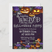 Invitation Quelque chose de méchant arrive pour Halloween Adu (Devant)