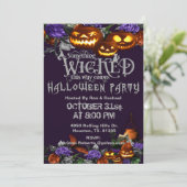 Invitation Quelque chose de méchant arrive pour Halloween Adu (Debout devant)
