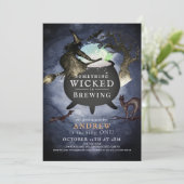 Invitation Quelque chose de méchant brasser Halloween NT 1er (Debout devant)