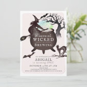 Invitation Quelque chose de méchant brasser Halloween Pk 1er  (Debout devant)