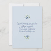 Invitation Quelqu'un Berry Sweet Baby shower (Dos)