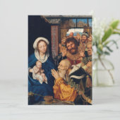 Invitation Quentin Matsys - L'Adoration des Mages (Debout devant)