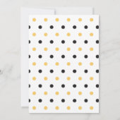 Invitation Qu'est-ce que Baby Bee Bumblebee Genre Révéler mig (Dos)