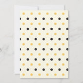 Invitation Qu'est-ce que Baby Bee Bumblebee Genre Révéler mod (Dos)