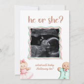 Invitation Qu'est-ce que la cuisson pain d'épices Festive Gen (Dos)