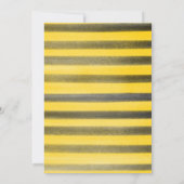 Invitation Qu'est-ce que le bébé Bee Baby shower révélera le (Dos)