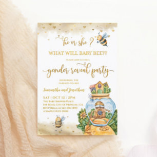 Invitation Qu'est-ce que le bébé sera l'illustration Genre Re