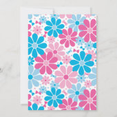 Invitation Qu'est-ce que l'invitation du Baby shower Honey Be (Dos)