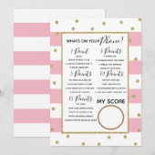 Invitation qu'est-ce qu'une mariée mariée sur votre téléphone (Devant / Derrière)