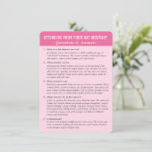 Invitation Question de service bat mitzvah répondre conseil r (Debout devant)