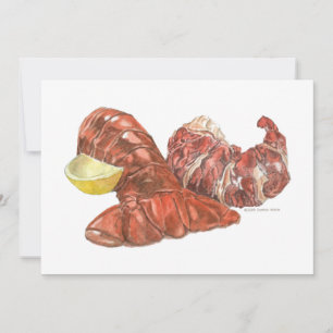 Invitation Queue de homard