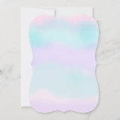 Invitation Queue de Parties scintillant de Baby shower Vintag (Dos)