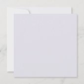 Invitation Queue de sirène bleu violet sous la mer Anniversai (Dos)