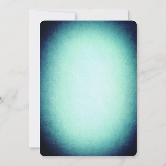 Invitation Queue de Sirène, Mariage avec Cœur d'Or (Dos)