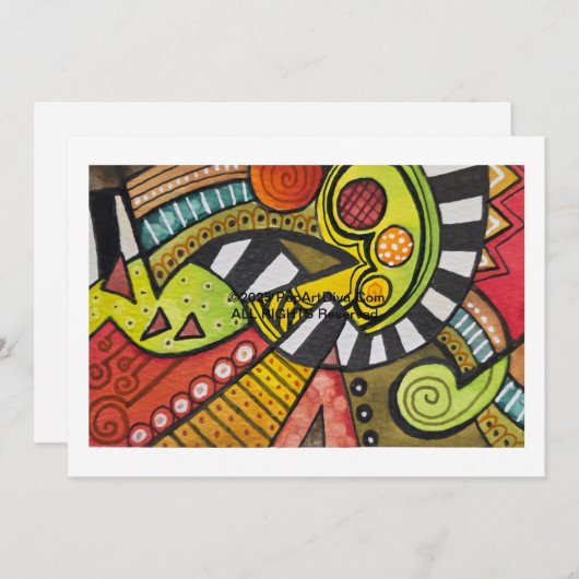 INVITATION QUI A DIMENTI MA TOMATE D'UN COUTEAU CUBISÉ ? (Devant / Derrière)