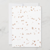 Invitation Qui a dit Jeu de Baby Shower (Dos)